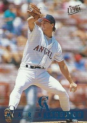 #22 Mark Langston - California Angels - 1995 Ultra Baseball