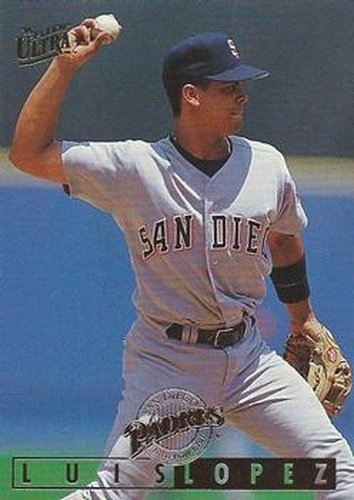#235 Luis Lopez - San Diego Padres - 1995 Ultra Baseball