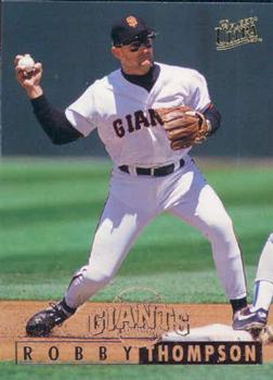 #245 Robby Thompson - San Francisco Giants - 1995 Ultra Baseball