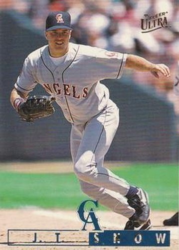 #24 J.T. Snow - California Angels - 1995 Ultra Baseball