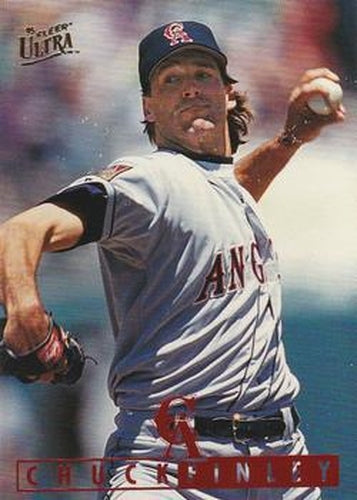 #268 Chuck Finley - California Angels - 1995 Ultra Baseball