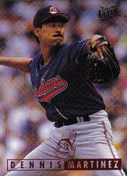 #280 Dennis Martinez - Cleveland Indians - 1995 Ultra Baseball