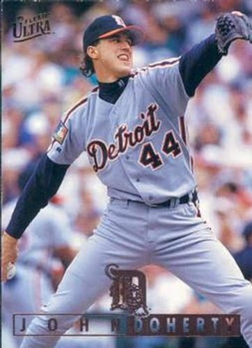 #284 John Doherty - Detroit Tigers - 1995 Ultra Baseball