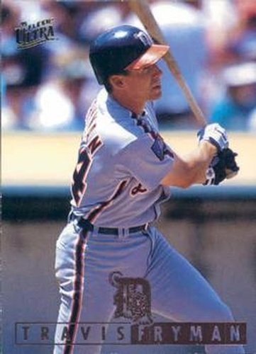 #285 Travis Fryman - Detroit Tigers - 1995 Ultra Baseball