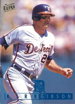 #286 Kirk Gibson - Detroit Tigers - 1995 Ultra Baseball