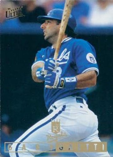 #288 Gary Gaetti - Kansas City Royals - 1995 Ultra Baseball