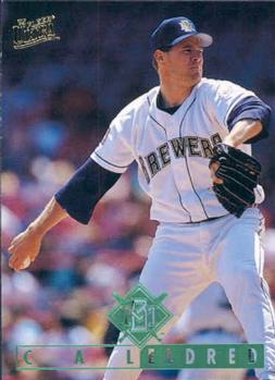 #295 Cal Eldred - Milwaukee Brewers - 1995 Ultra Baseball
