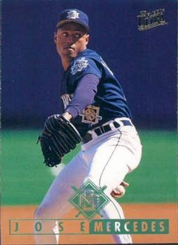 #297 Jose Mercedes - Milwaukee Brewers - 1995 Ultra Baseball