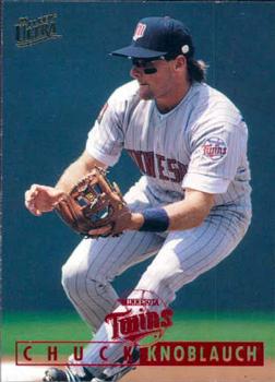 #303 Chuck Knoblauch - Minnesota Twins - 1995 Ultra Baseball