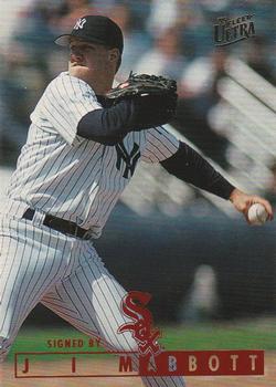 #307 Jim Abbott - Chicago White Sox - 1995 Ultra Baseball