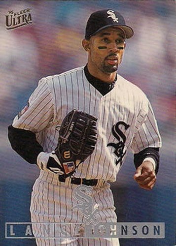 #30 Lance Johnson - Chicago White Sox - 1995 Ultra Baseball