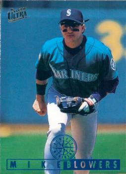 #325 Mike Blowers - Seattle Mariners - 1995 Ultra Baseball