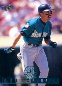 #327 Felix Fermin - Seattle Mariners - 1995 Ultra Baseball