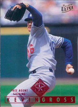 #335 Kevin Gross - Texas Rangers - 1995 Ultra Baseball