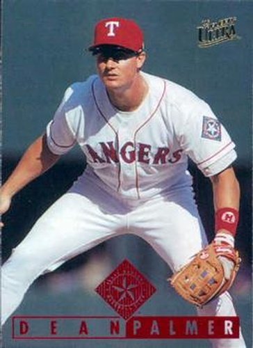 #336 Dean Palmer - Texas Rangers - 1995 Ultra Baseball