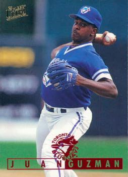 #339 Juan Guzman - Toronto Blue Jays - 1995 Ultra Baseball
