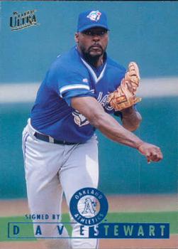 #343 Dave Stewart - Oakland Athletics - 1995 Ultra Baseball
