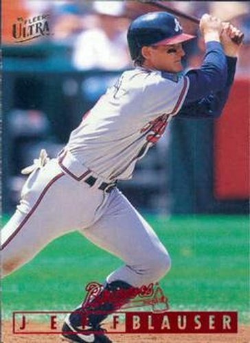 #346 Jeff Blauser - Atlanta Braves - 1995 Ultra Baseball