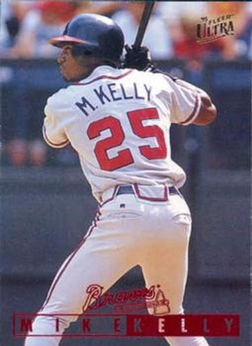 #348 Mike Kelly - Atlanta Braves - 1995 Ultra Baseball