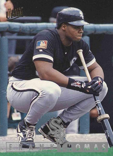 #34 Frank Thomas - Chicago White Sox - 1995 Ultra Baseball