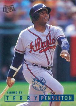 #353 Terry Pendleton - Florida Marlins - 1995 Ultra Baseball