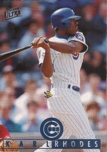 #362 Karl Rhodes - Chicago Cubs - 1995 Ultra Baseball