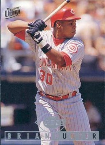 #366 Brian Hunter - Cincinnati Reds - 1995 Ultra Baseball