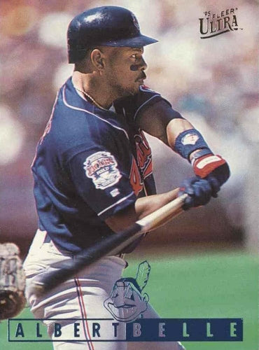#36 Albert Belle - Cleveland Indians - 1995 Ultra Baseball