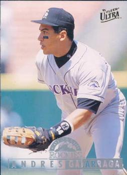 #374 Andres Galarraga - Colorado Rockies - 1995 Ultra Baseball