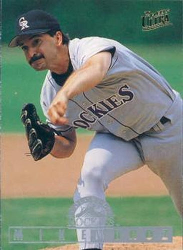 #375 Mike Munoz - Colorado Rockies - 1995 Ultra Baseball