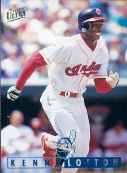 #38 Kenny Lofton - Cleveland Indians - 1995 Ultra Baseball