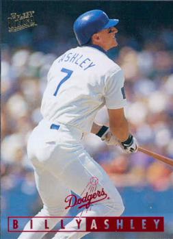 #392 Billy Ashley - Los Angeles Dodgers - 1995 Ultra Baseball