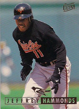 #3 Jeffrey Hammonds - Baltimore Orioles - 1995 Ultra Baseball