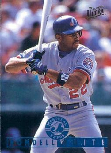 #410 Rondell White - Montreal Expos - 1995 Ultra Baseball