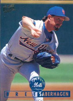 #415 Bret Saberhagen - New York Mets - 1995 Ultra Baseball