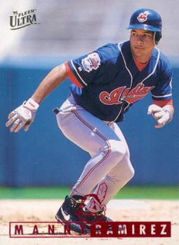 #41 Manny Ramirez - Cleveland Indians - 1995 Ultra Baseball
