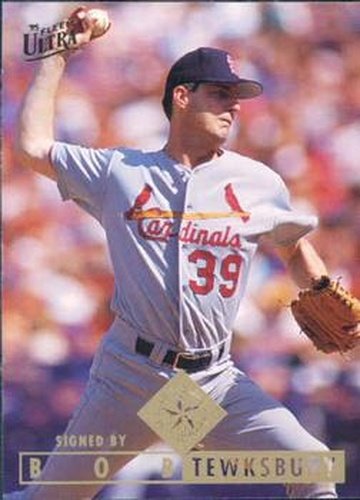 #433 Bob Tewksbury - Texas Rangers - 1995 Ultra Baseball