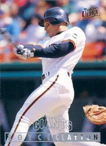 #443 Royce Clayton - San Francisco Giants - 1995 Ultra Baseball