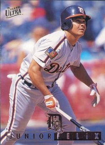 #45 Junior Felix - Detroit Tigers - 1995 Ultra Baseball