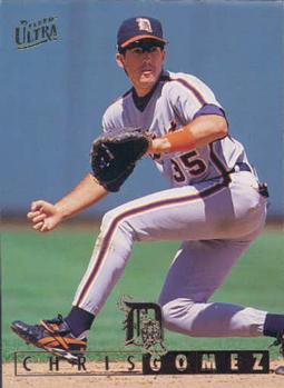 #47 Chris Gomez - Detroit Tigers - 1995 Ultra Baseball