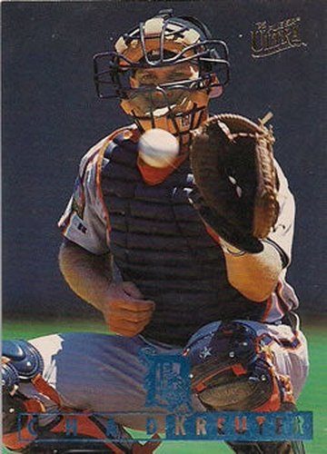 #48 Chad Kreuter - Detroit Tigers - 1995 Ultra Baseball