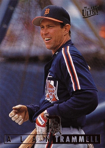 #51 Alan Trammell - Detroit Tigers - 1995 Ultra Baseball
