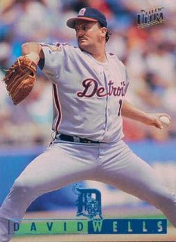#52 David Wells - Detroit Tigers - 1995 Ultra Baseball