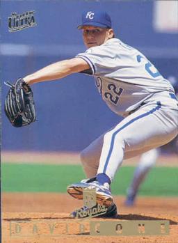 #55 David Cone - Kansas City Royals - 1995 Ultra Baseball