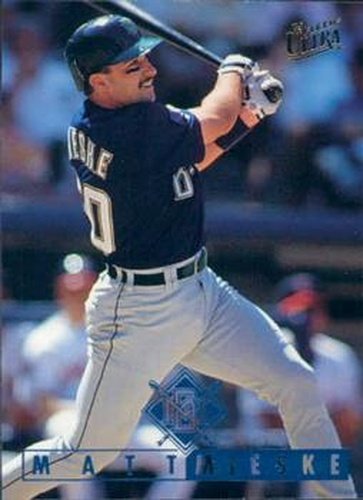 #67 Matt Mieske - Milwaukee Brewers - 1995 Ultra Baseball