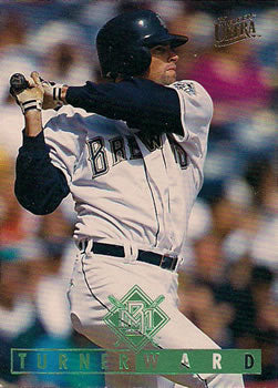 #70 Turner Ward - Milwaukee Brewers - 1995 Ultra Baseball