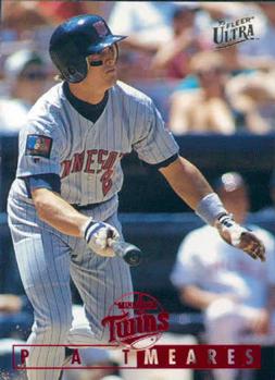 #75 Pat Meares - Minnesota Twins - 1995 Ultra Baseball