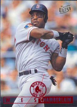 #9 Wes Chamberlain - Boston Red Sox - 1995 Ultra Baseball