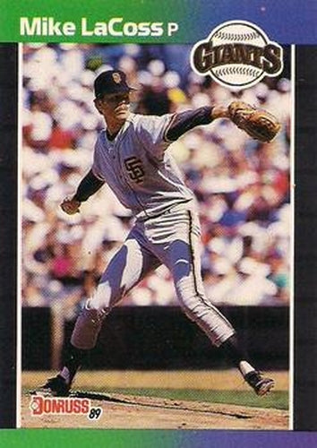 #602 Mike LaCoss - San Francisco Giants - 1989 Donruss Baseball