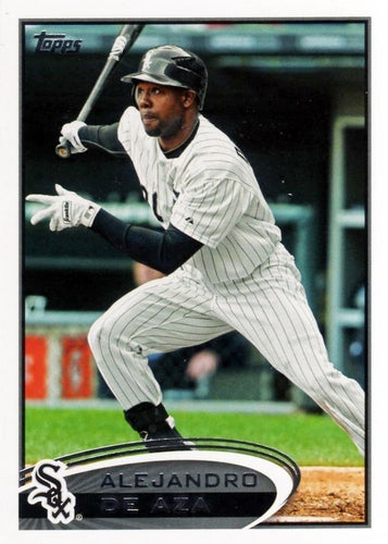 #602 Alejandro De Aza - Chicago White Sox - 2012 Topps Baseball